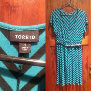 Torrid Chevron Dress